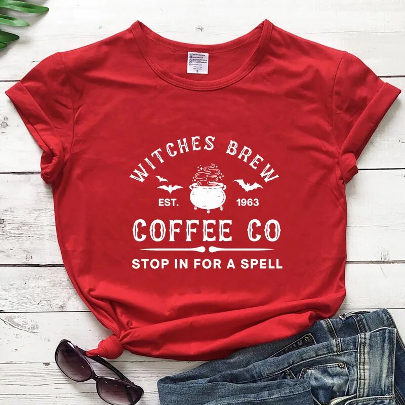 Witches Brew Coffee Co T-shirt - The Witchy Gypsy