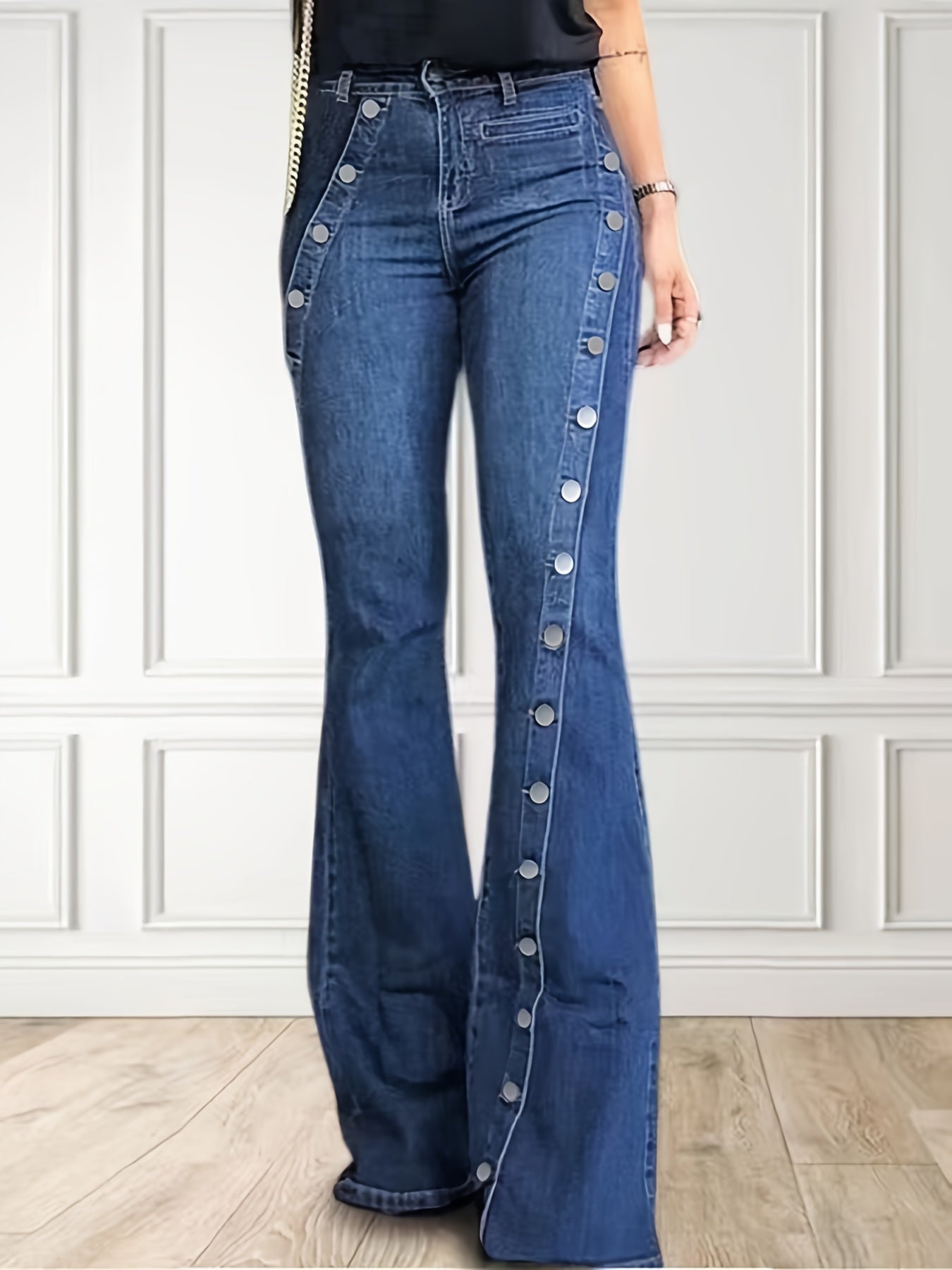 The Witchy Gypsy Button Jeans