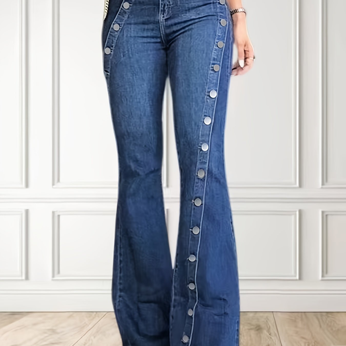 The Witchy Gypsy Button Jeans