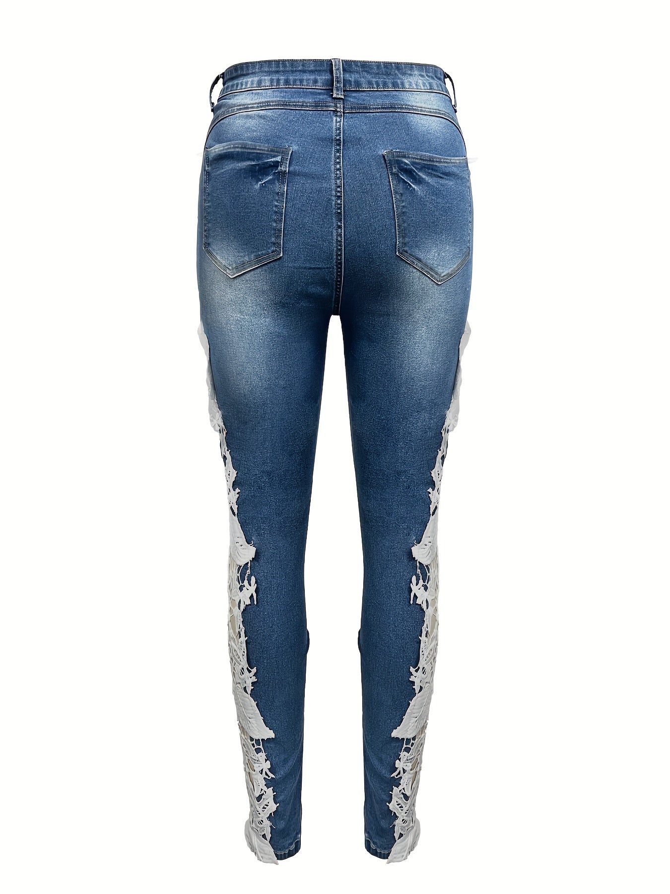 The Witchy Gypsy Lacy Ripped Jeans
