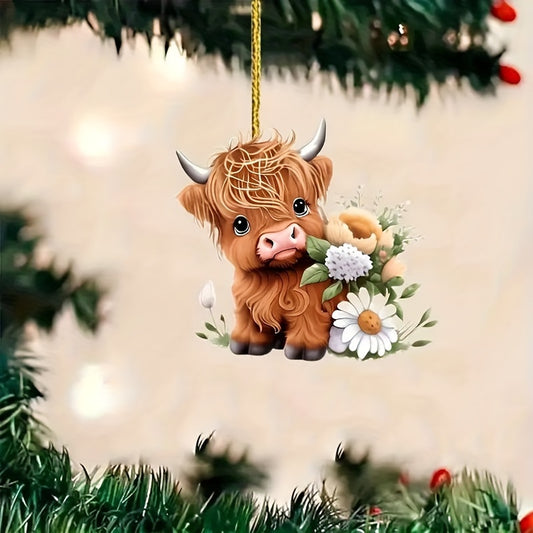 The Witchy Gypsy Cut Cow Ornament