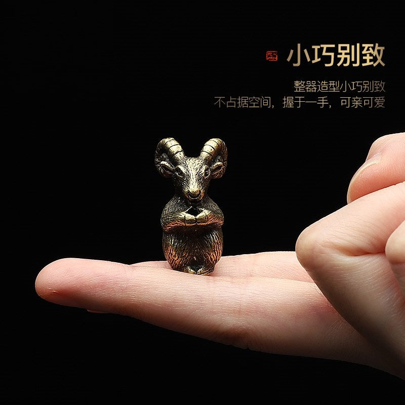 Cute Mini Metal Chinese Zodiac Incense Stick Holder, Mini Incense Burner Stick Holder