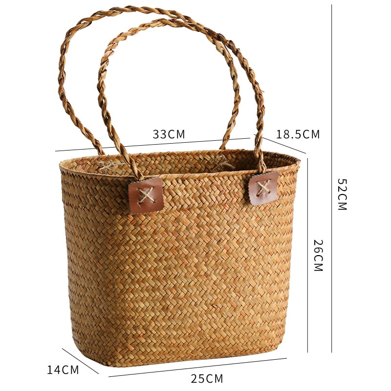 Straw Handbag - The Witchy Gypsy