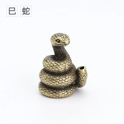 Cute Mini Metal Chinese Zodiac Incense Stick Holder, Mini Incense Burner Stick Holder