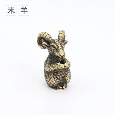 Cute Mini Metal Chinese Zodiac Incense Stick Holder, Mini Incense Burner Stick Holder