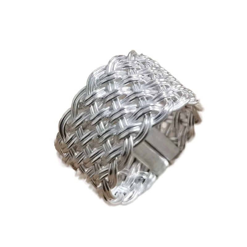 Handmade Basket Weave Ring - The Witchy Gypsy