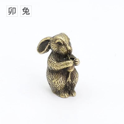 Cute Mini Metal Chinese Zodiac Incense Stick Holder, Mini Incense Burner Stick Holder