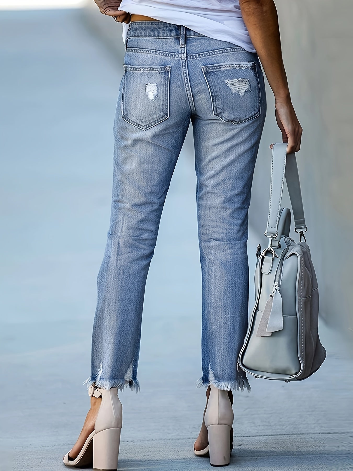 The Witchy Gypsy Ripped Plus size jeans