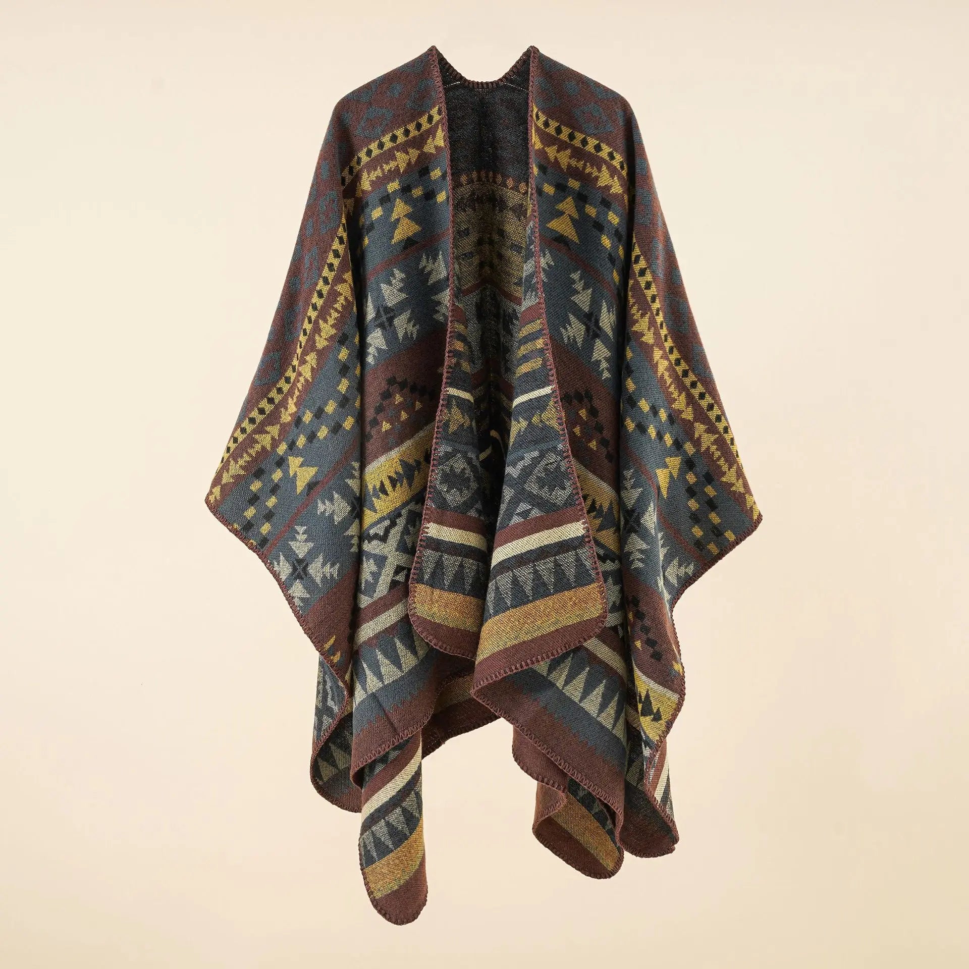 Bohemian Winter Pashmina Shawl Wrap - The Witchy Gypsy