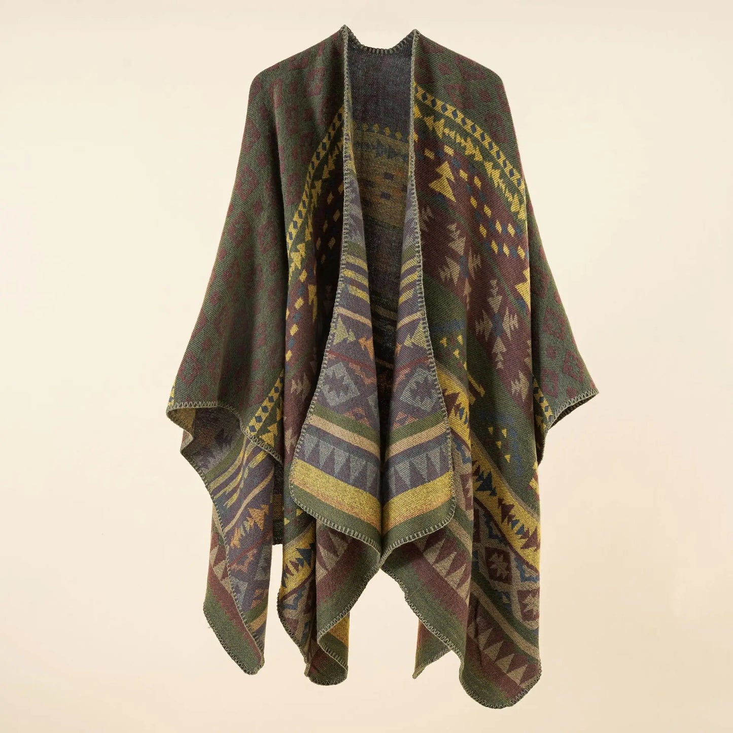 Bohemian Winter Pashmina Shawl Wrap - The Witchy Gypsy