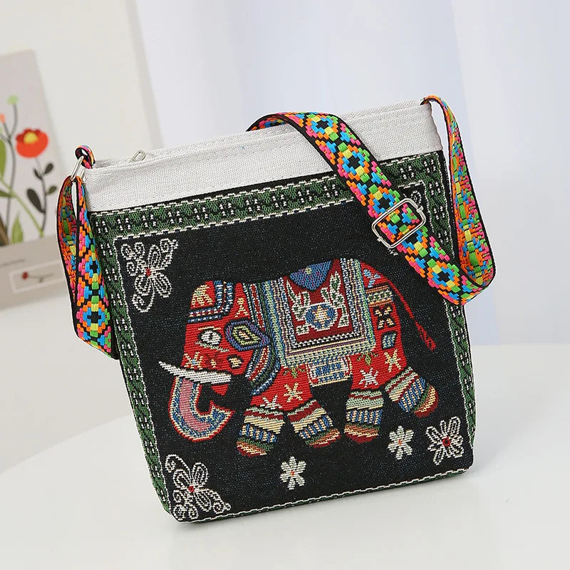 New Retro Large Capacity Crossbody Bag - The Witchy Gypsy