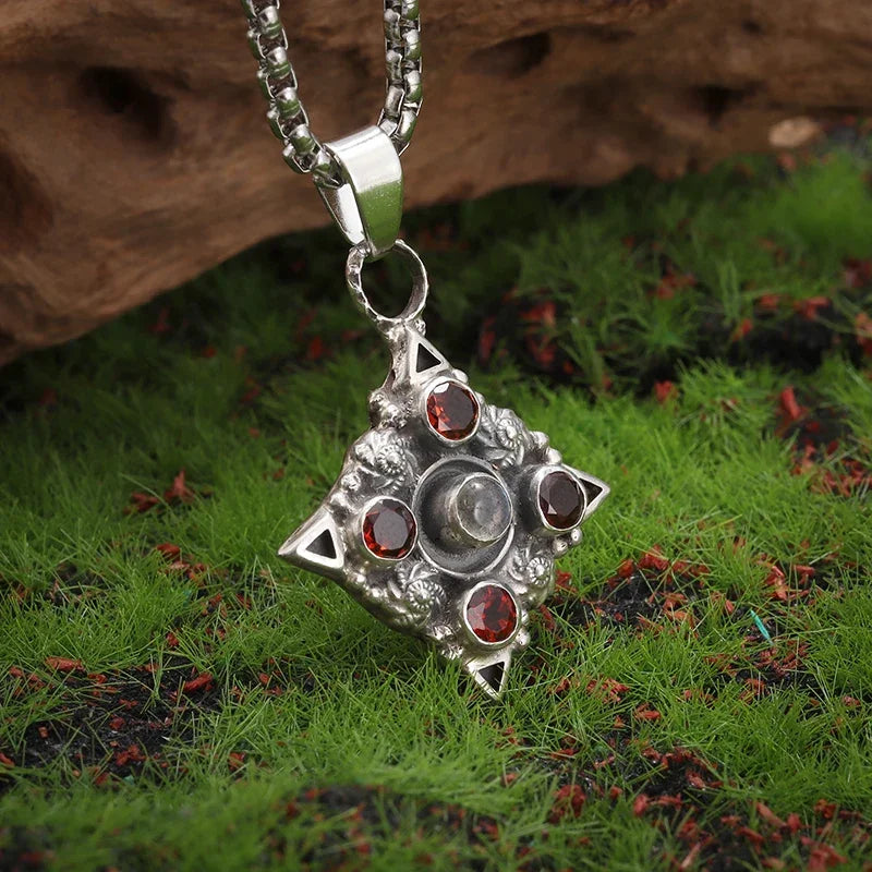 Exquisite Gem-Set Sunflower Necklace Pendant, Charm Jewelry Commemorative Gift