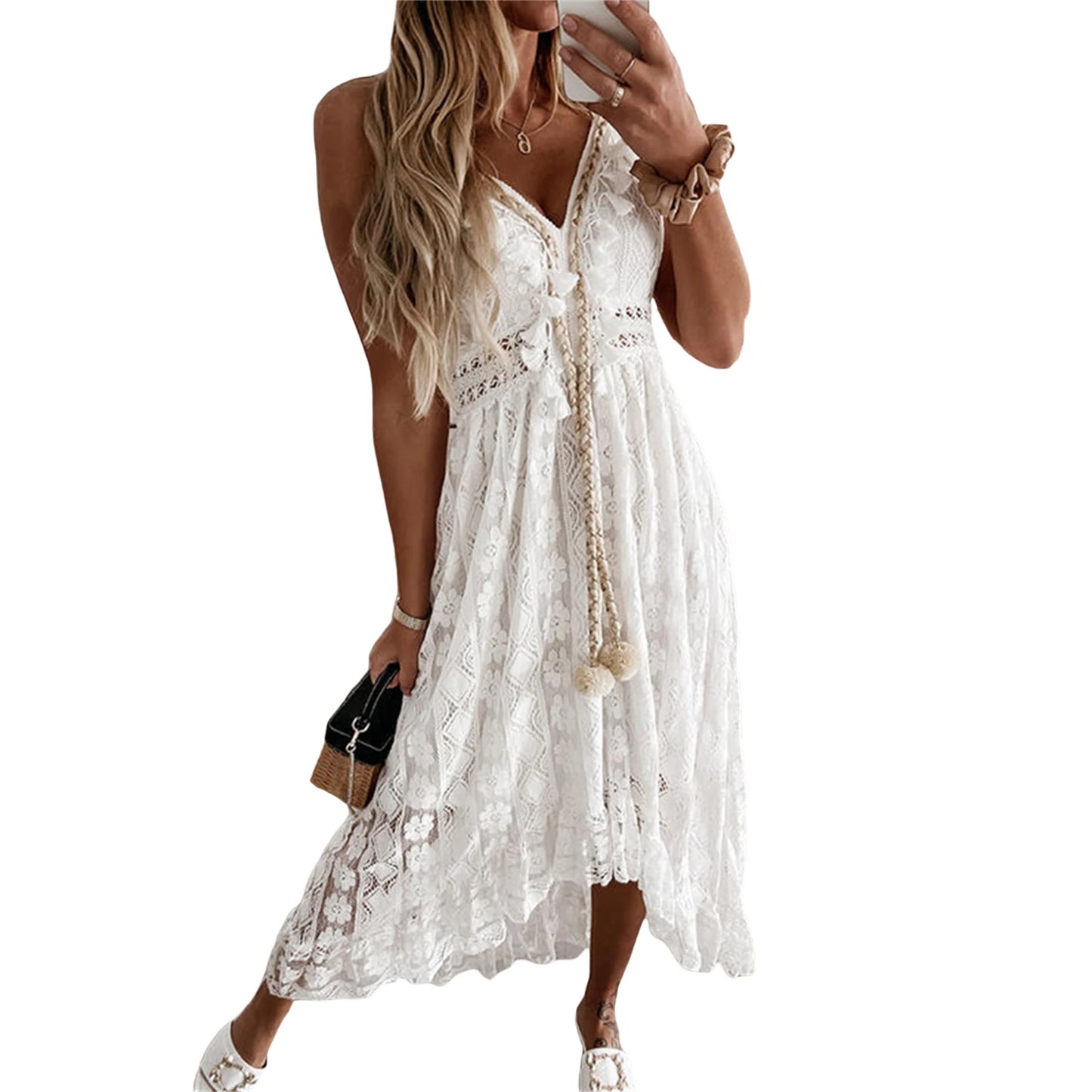 Bohemian Vestido Evening Dress, Boho Dress, Beachwear