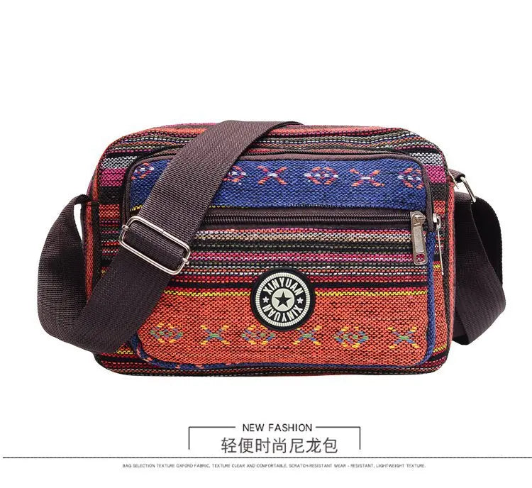 Boho Multi Layer Messenger Bag - The Witchy Gypsy