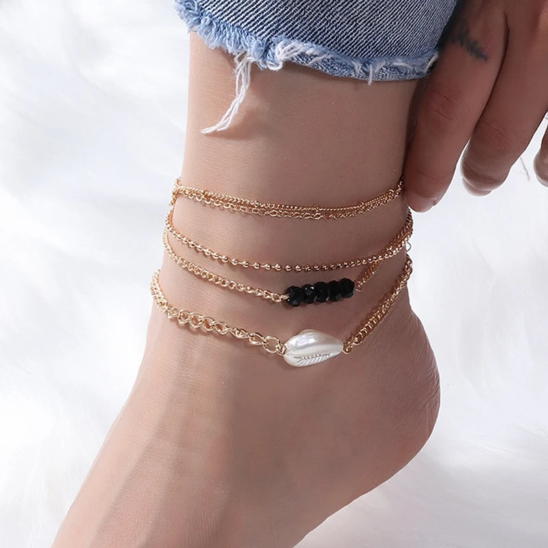 Bohemian Handmade Beads Anklets - The Witchy Gypsy