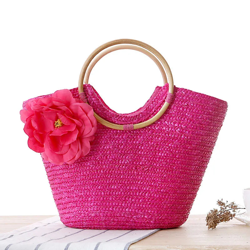 Flower Summer Beach Bag - The Witchy Gypsy