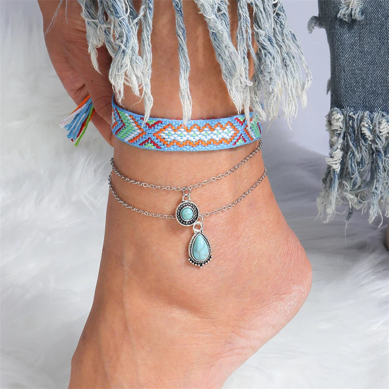 Bohemian Handmade Beads Anklets - The Witchy Gypsy