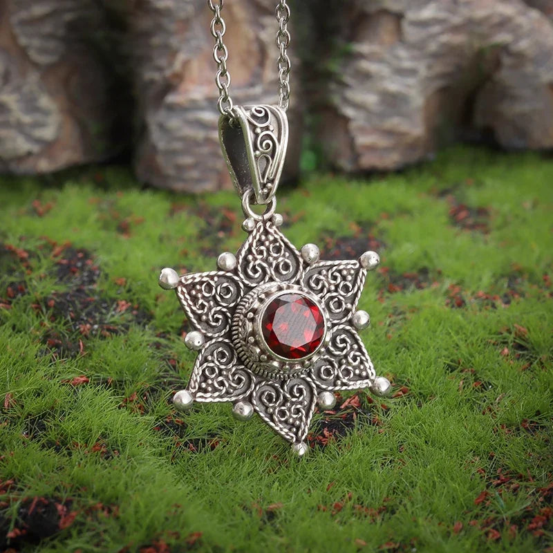 Exquisite Gem-Set Sunflower Necklace Pendant, Charm Jewelry Commemorative Gift