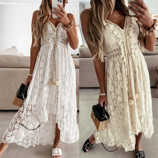 Bohemian Vestido Evening Dress, Boho Dress, Beachwear