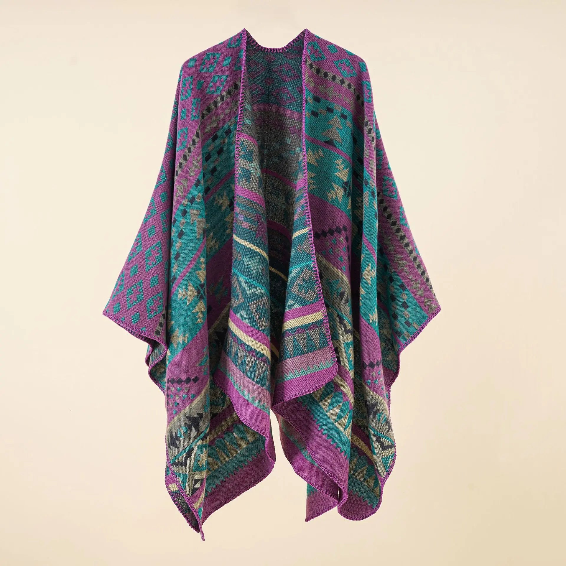 Bohemian Winter Pashmina Shawl Wrap - The Witchy Gypsy