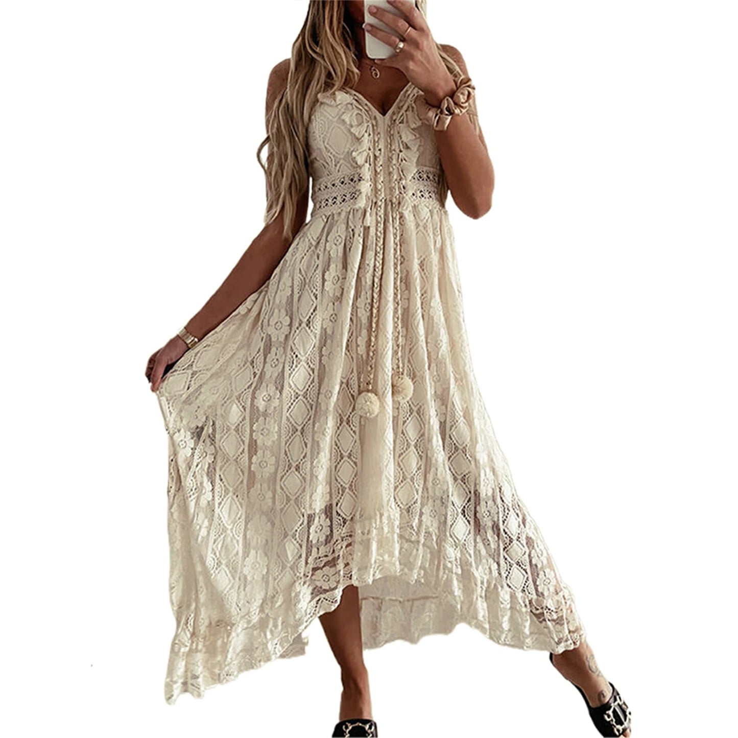 Bohemian Vestido Evening Dress, Boho Dress, Beachwear