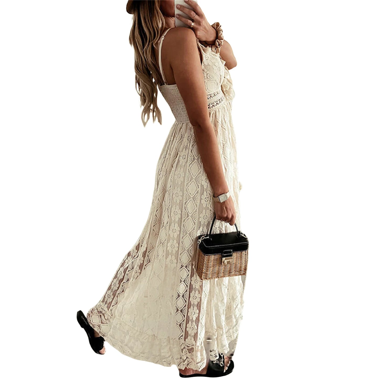 Bohemian Vestido Evening Dress, Boho Dress, Beachwear