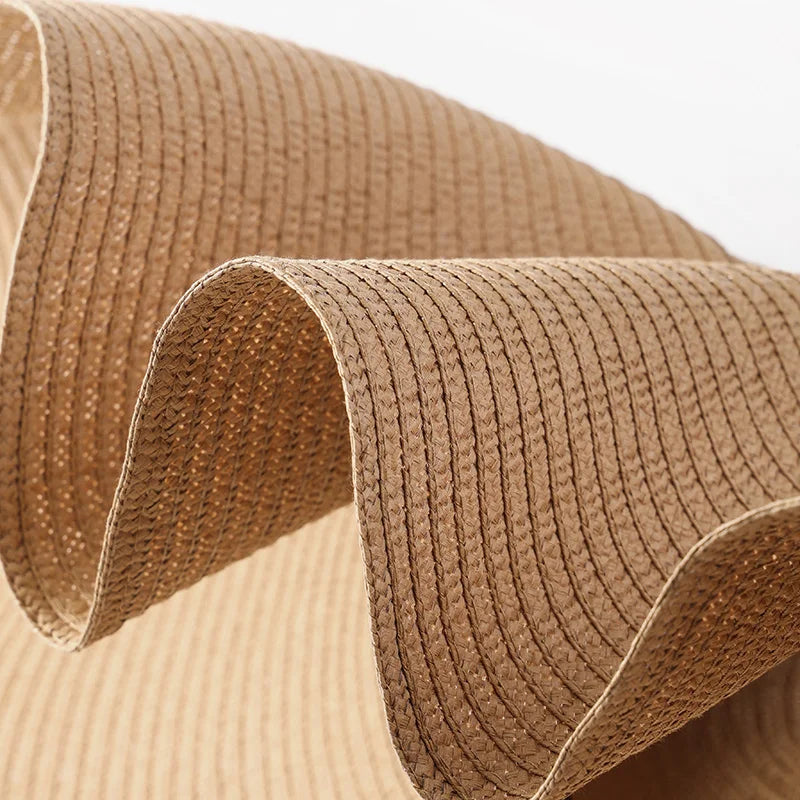 Large Wide Brim Sun Hats, Oversized Travel Straw Hat
