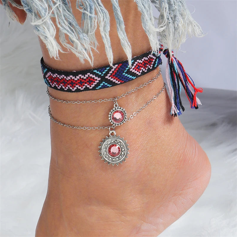 Bohemian Handmade Beads Anklets - The Witchy Gypsy