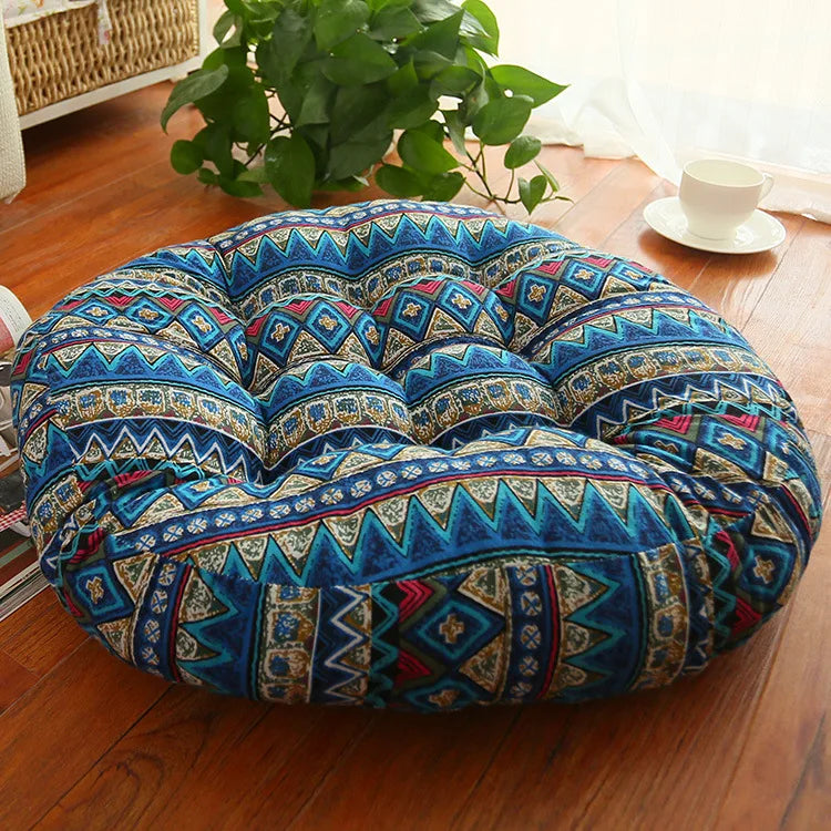 Cotton Linen Sofa Throw Pillow, Futon Cushions