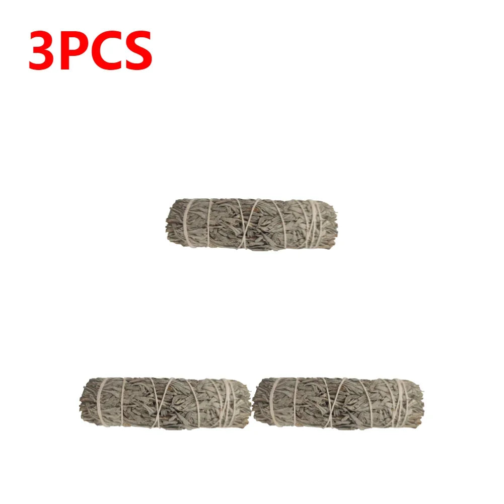 Sage Sticks | Blue Sage Smudge Sticks | Pack of 3 Sage Bundles Long Sage Smudge Stick for Smudging,