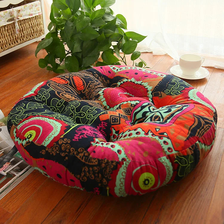 Cotton Linen Sofa Throw Pillow, Futon Cushions