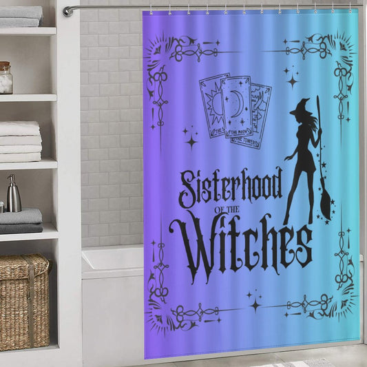 Sisterhood of the Witches Shower Curtain-Witchcore folklore merch