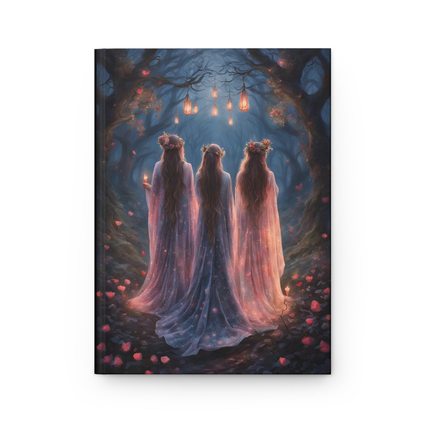 The Three Witches Hardcover Journal Matte, Witchy Journal 