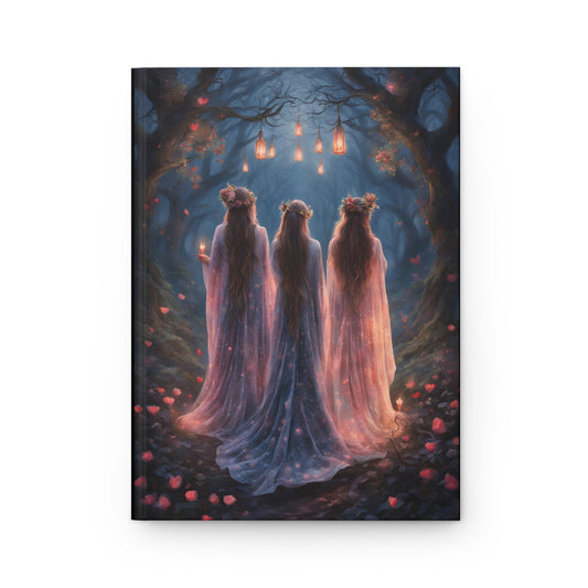 The Three Witches Hardcover Journal Matte, Witchy Journal 