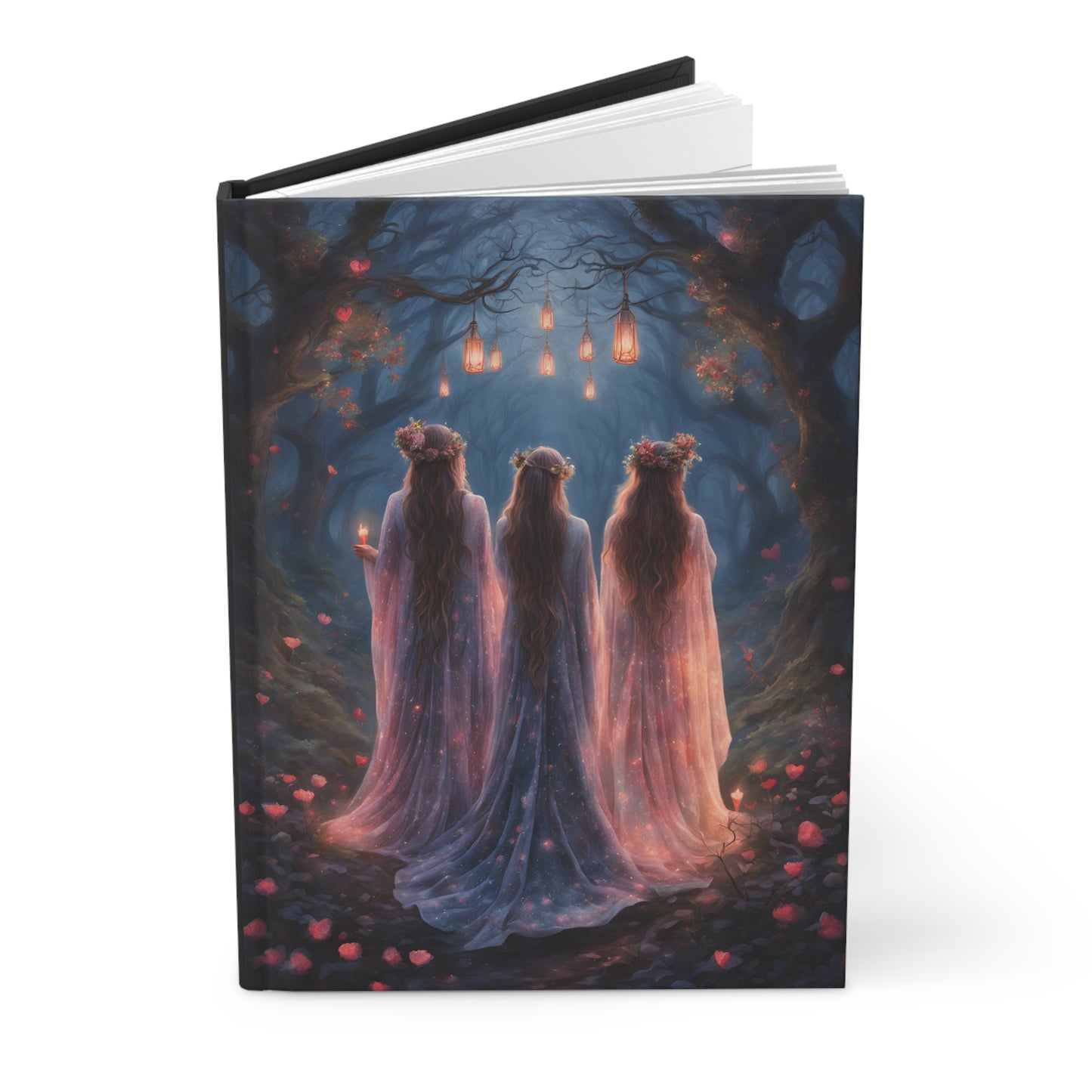 The Three Witches Hardcover Journal Matte, Witchy Journal 
