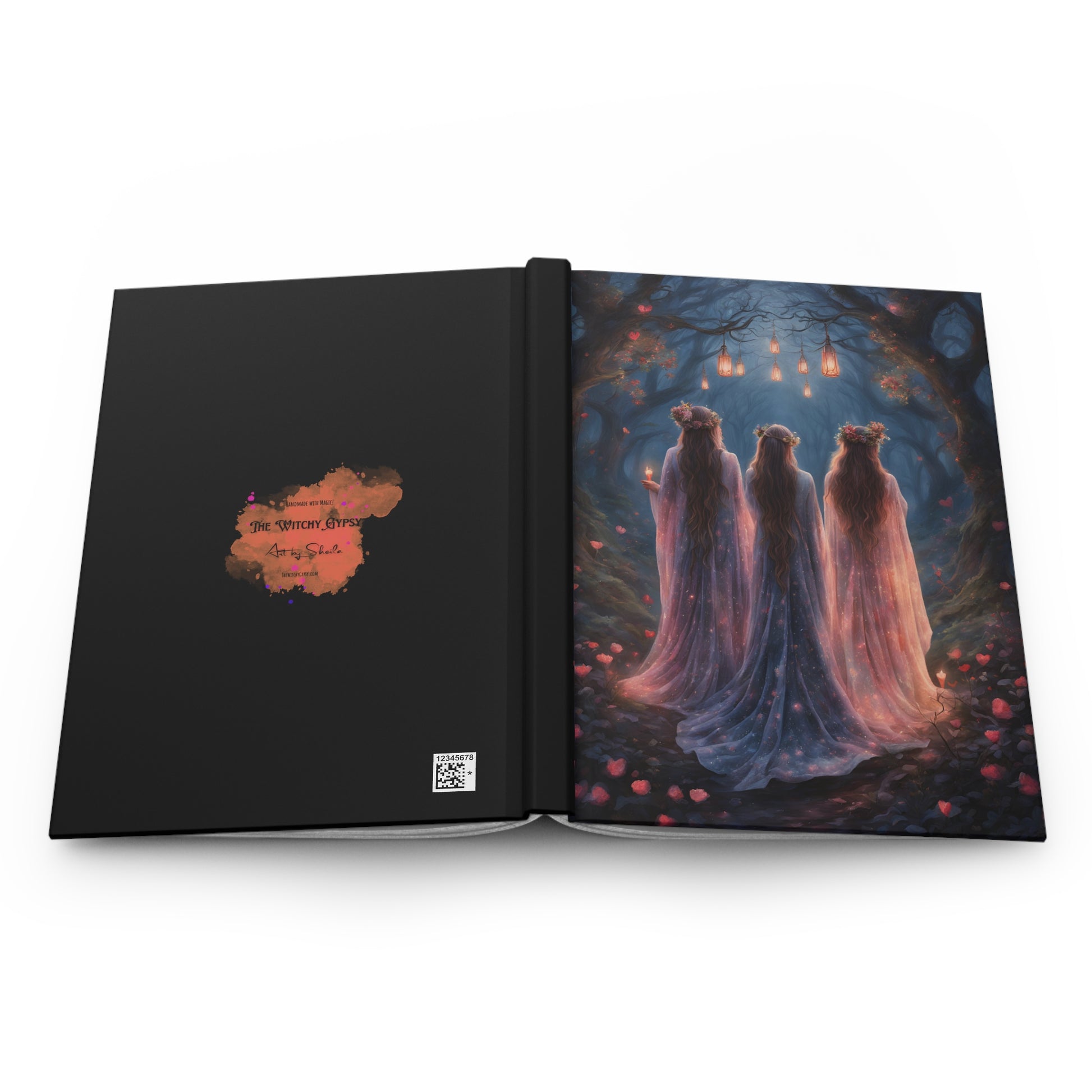 The Three Witches Hardcover Journal Matte, Witchy Journal 