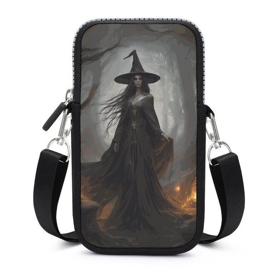 The Witch Cell Phone Crossbody Pouch, A Witchcore Accessory Phone Purse