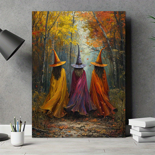 The Witchy Gypsy Three Witches Canvas Wall Art