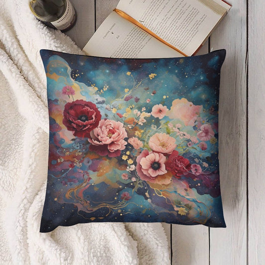Victorian Rose Plush Pillowcase Set of 4 - Vintage Cottagecore Decor