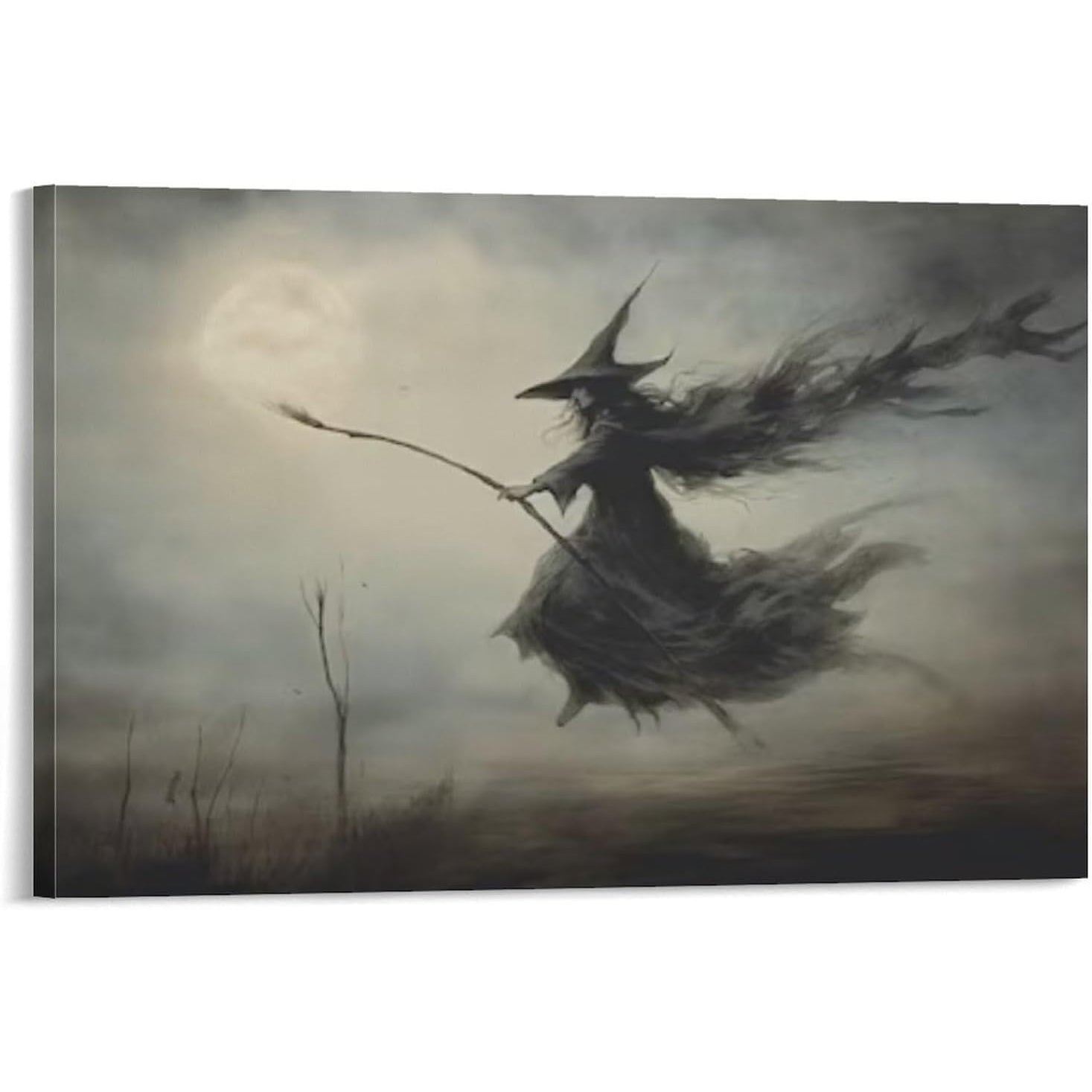 The Witchy Gypsy Witch Wall Art
