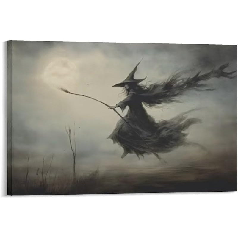 The Witchy Gypsy Witch Wall Art