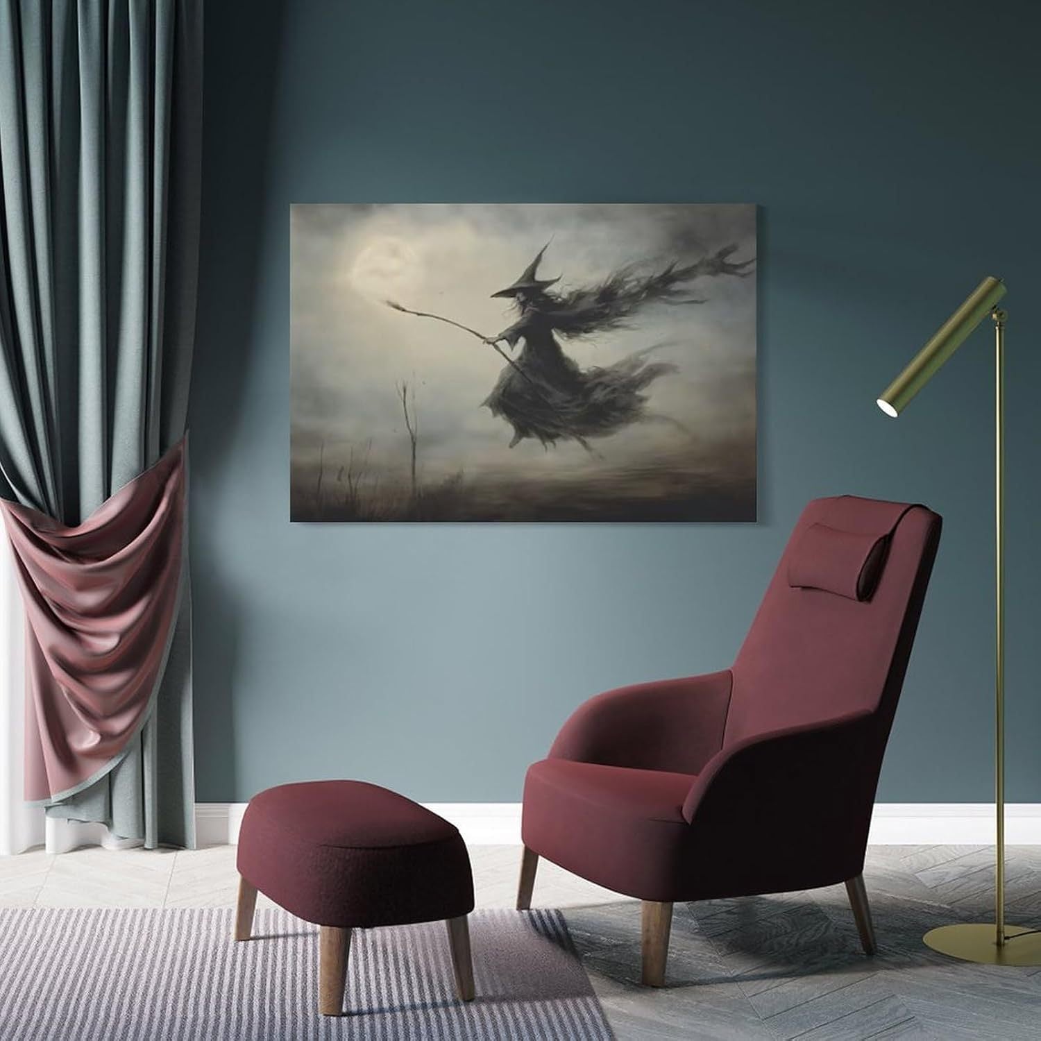 The Witchy Gypsy Witch Wall Art