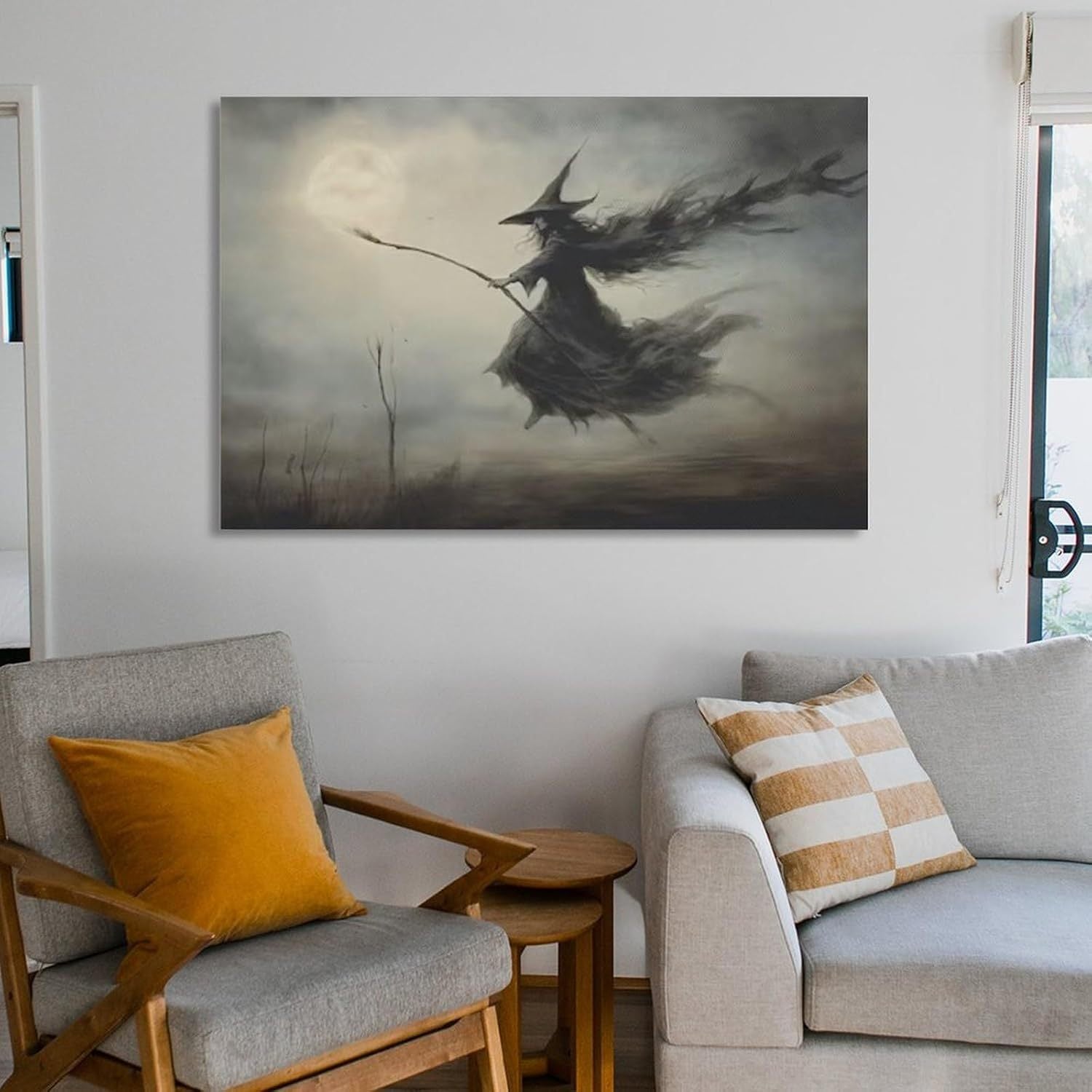 The Witchy Gypsy Witch Wall Art
