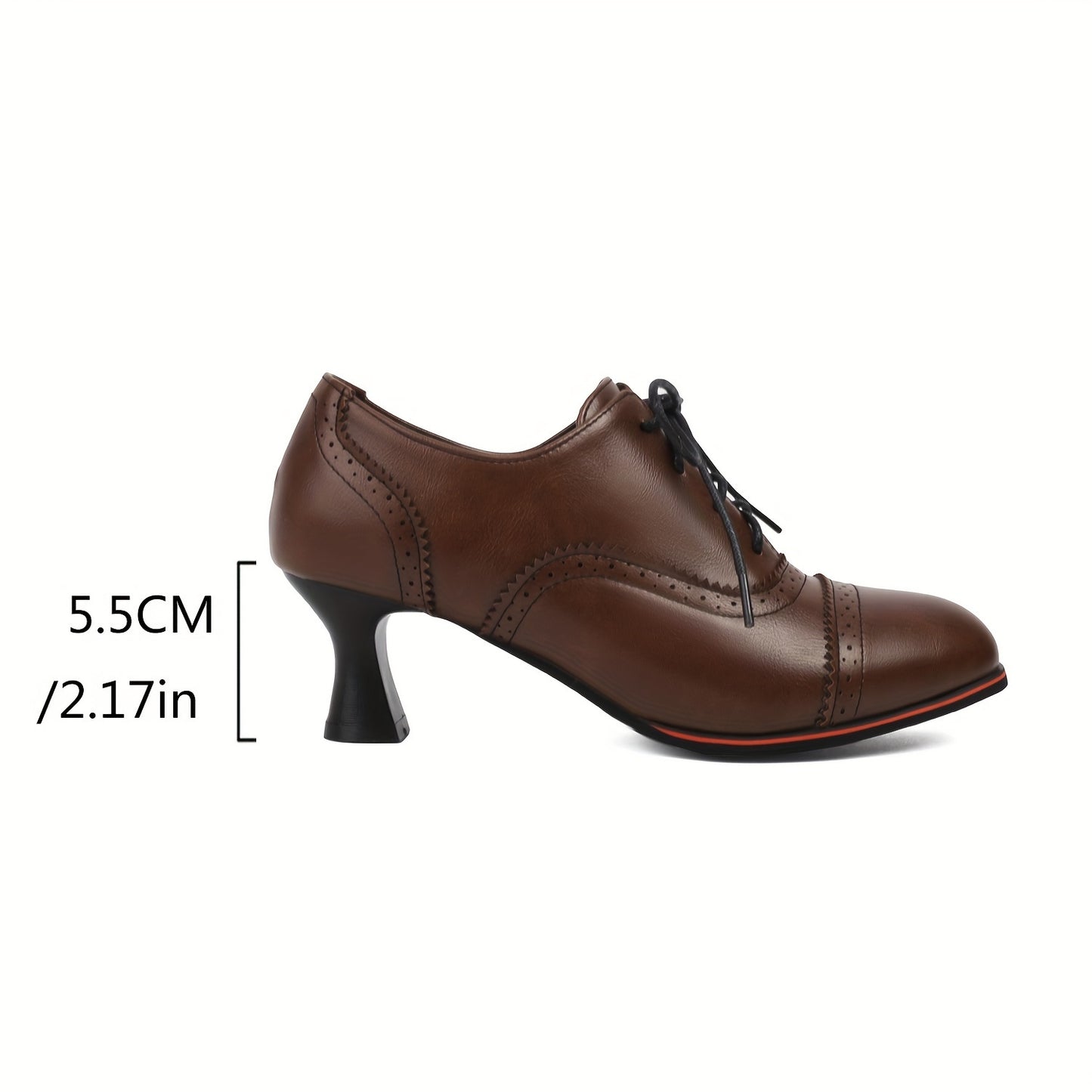 Women's Witchy Solid Color High Heels, Fashionable Lace Up Dress Pumps