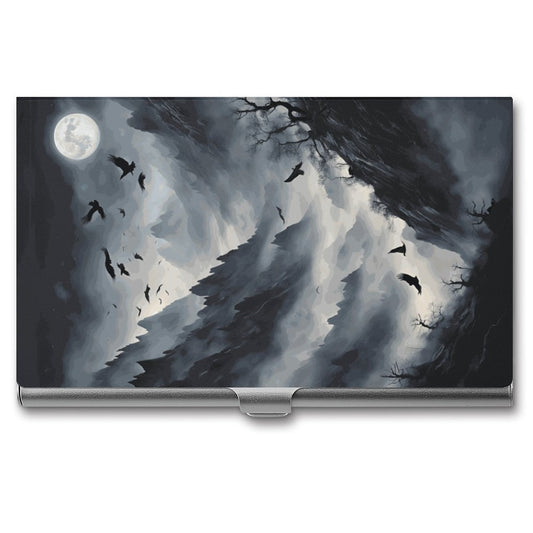 Murder of Crows Midnight Business Card Holder