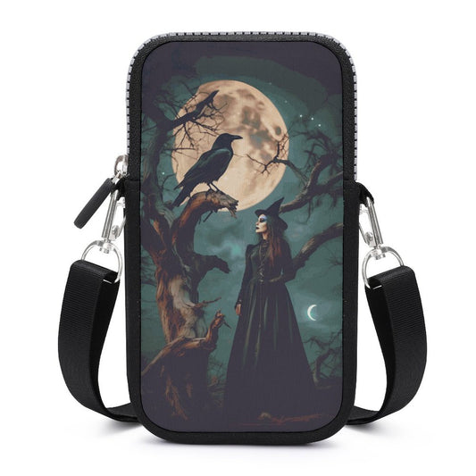 Maiden Witch Cell Phone Crossbody Pouch