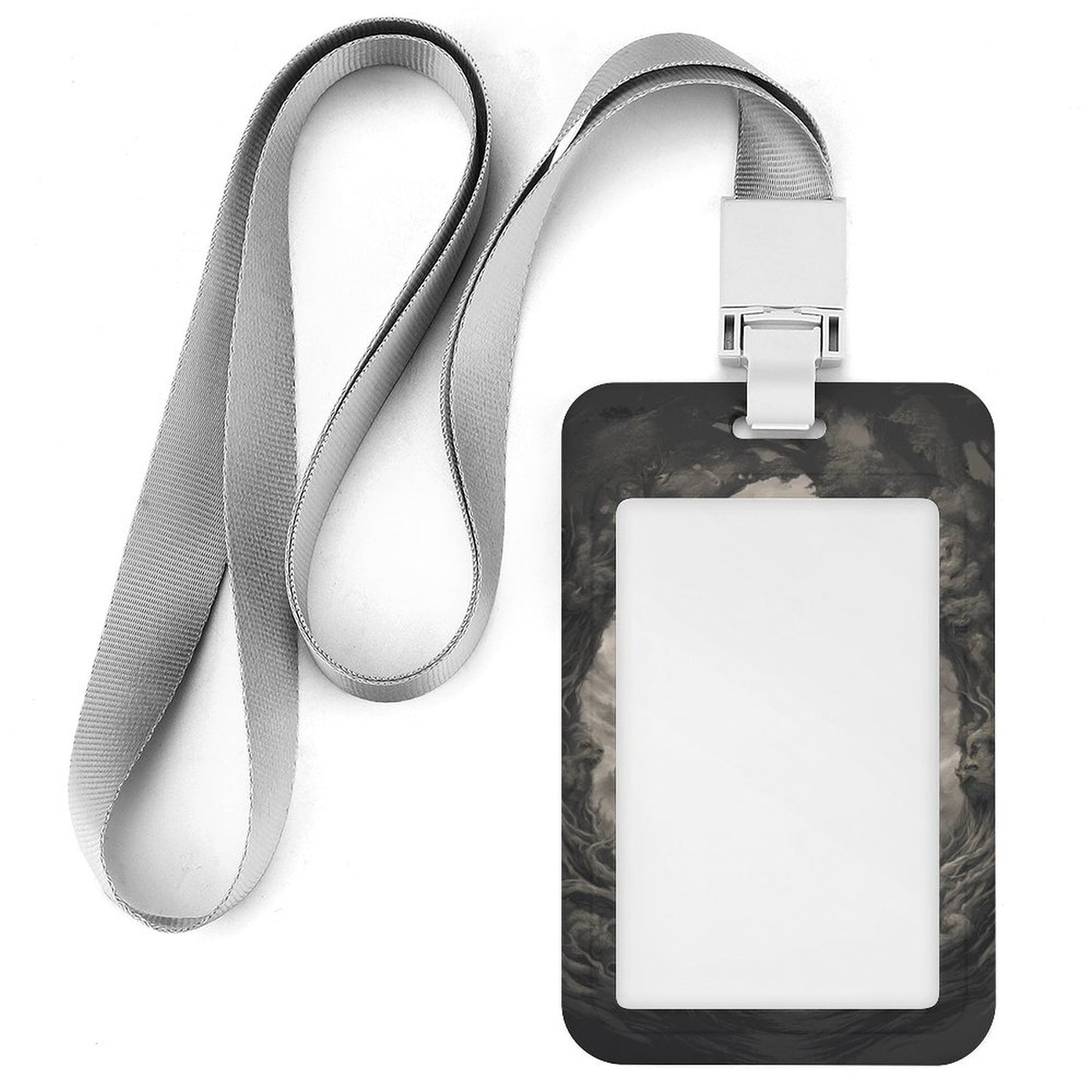 Vertical ID Badge Holder