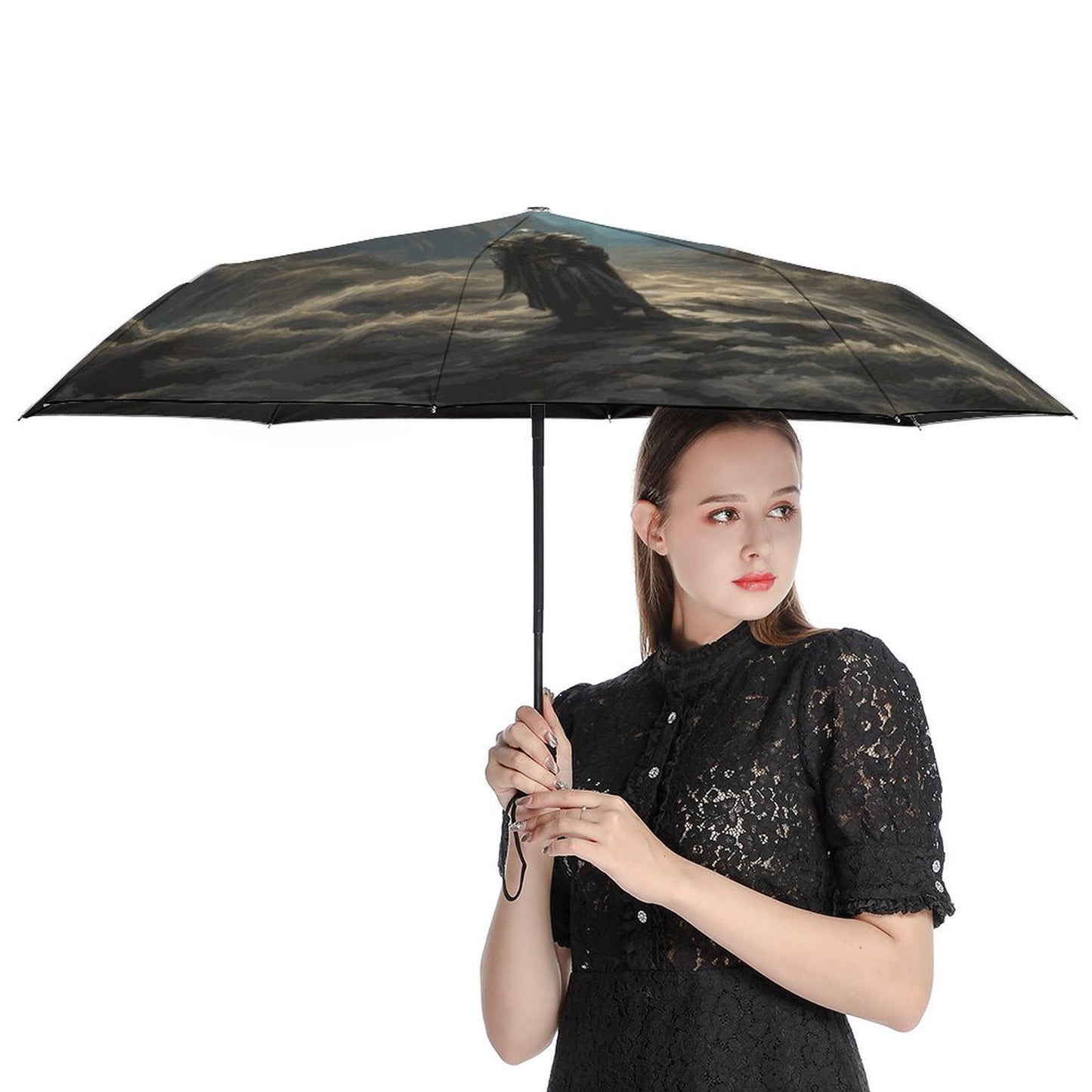 Elden Ring Fantasy Umbrella with Printed Pattern Outside ZYS03-8K