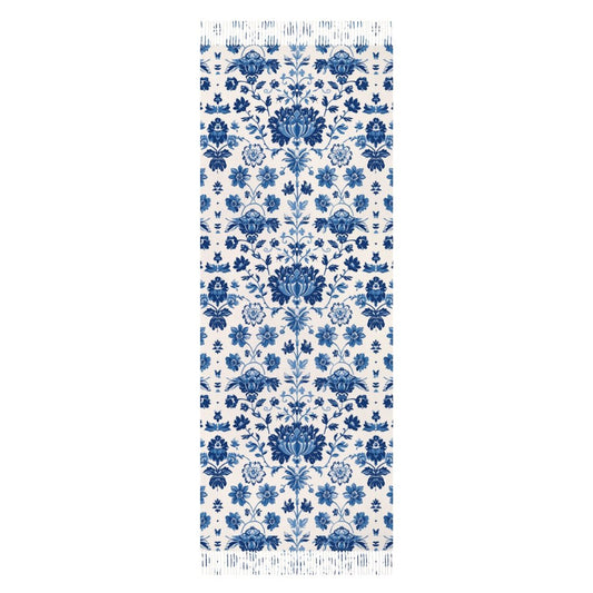 Cashmere-like Tassel Scarf (All-Over Printing)