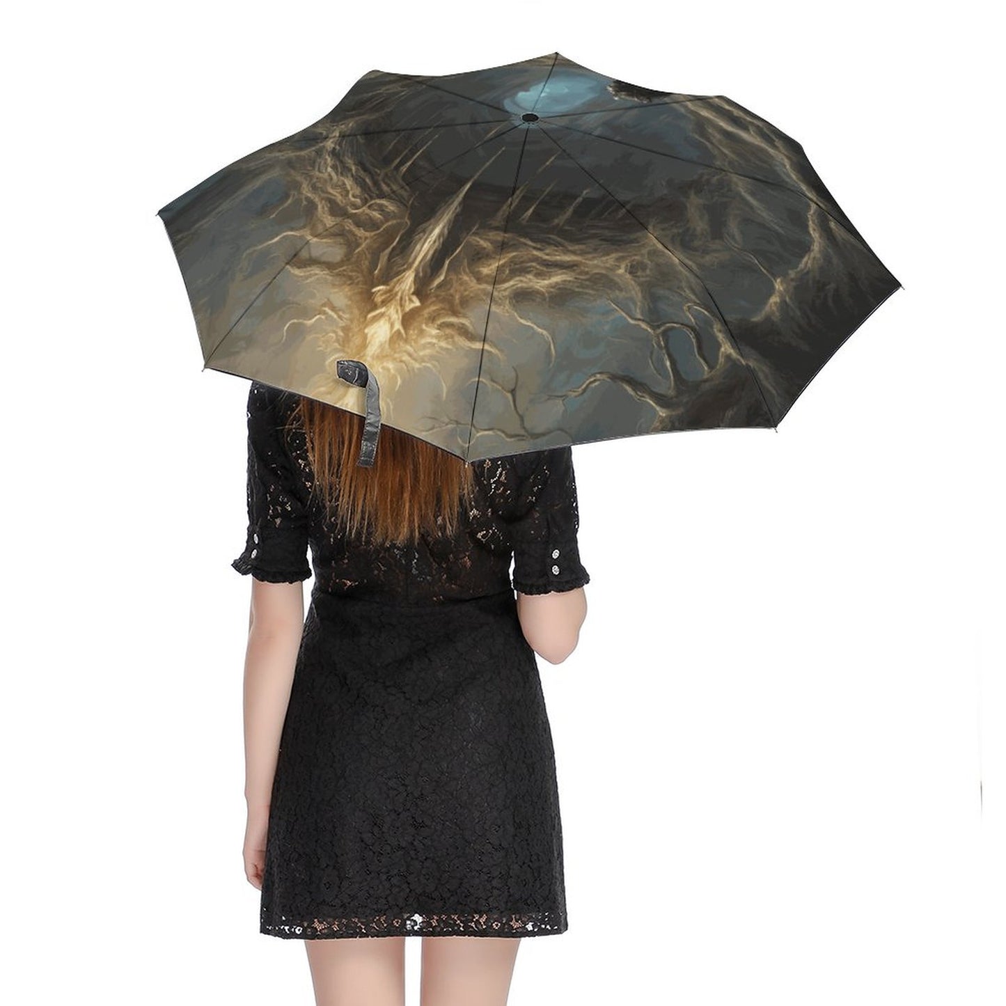 Elden Ring Fantasy Umbrella with Printed Pattern Outside ZYS03-8K